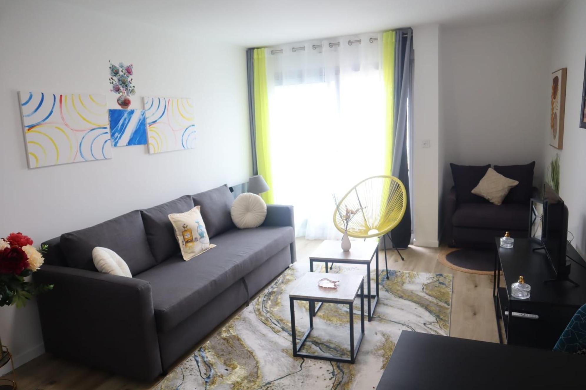 Cosy Sun-Mantes-La-Jolie Apartment Bagian luar foto